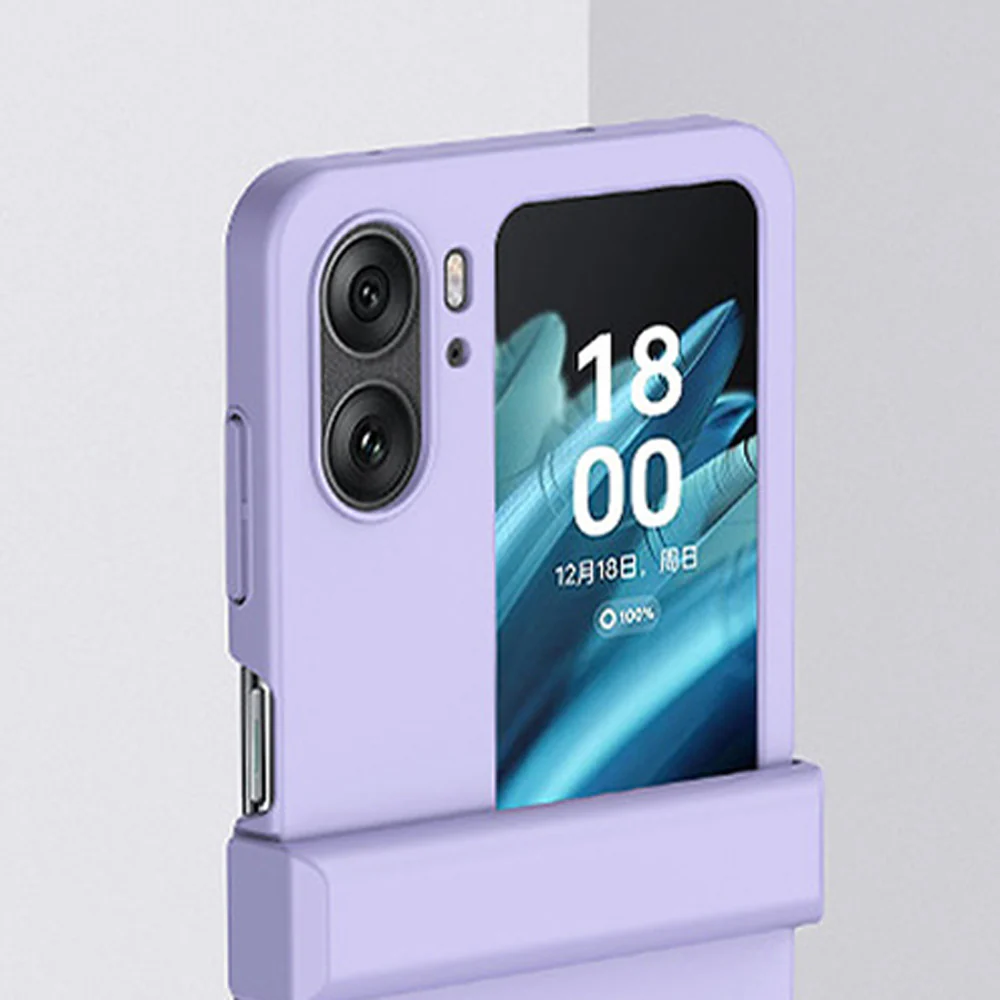 FDX-OP22-FN2F | OPPO Find N2 Flip Case | Hard PC Shockproof Case w/ KEY Mount & Carabiner - Image 13