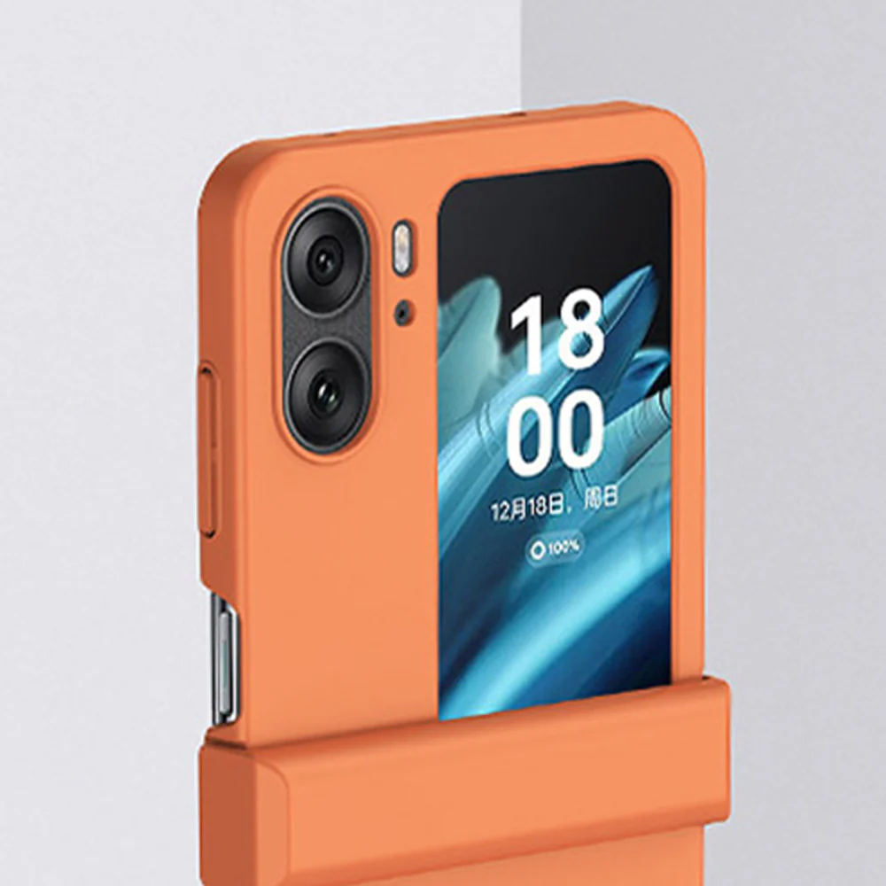 FDX-OP22-FN2F | OPPO Find N2 Flip Case | Hard PC Shockproof Case w/ KEY Mount & Carabiner - Image 15
