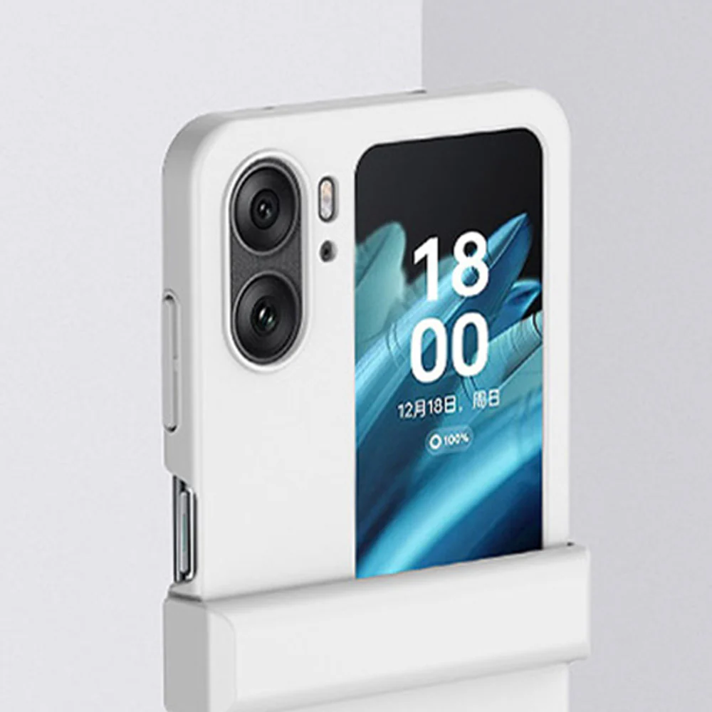 FDX-OP22-FN2F | OPPO Find N2 Flip Case | Hard PC Shockproof Case w/ KEY Mount & Carabiner - Image 7