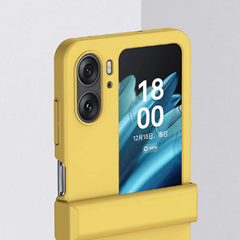 FDX-OP22-FN2F | OPPO Find N2 Flip Case | Hard PC Shockproof Case w/ KEY Mount & Carabiner - Image 8