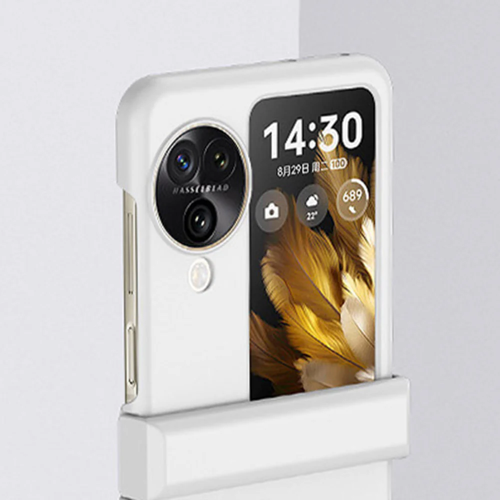 FDX-OP23-FN3F | OPPO Find N3 Flip Case | Hard PC Shockproof Case w/ KEY Mount & Carabiner - Image 7