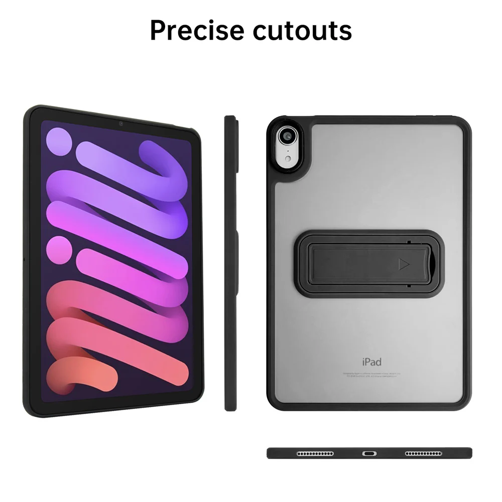 FKN-iPad-M6 | iPad mini (A17 Pro) | Shockproof Protective Case With Kick-stand - Image 3