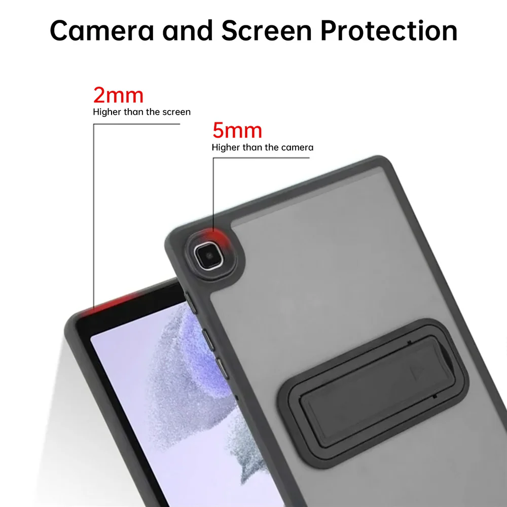 FKN-SS-T225 | Samsung Galaxy Tab A7 Lite SM-T225 / SM-T220 / SM-T225N / SM-T227U | Shockproof Protective Case With Kick-stand - Image 2