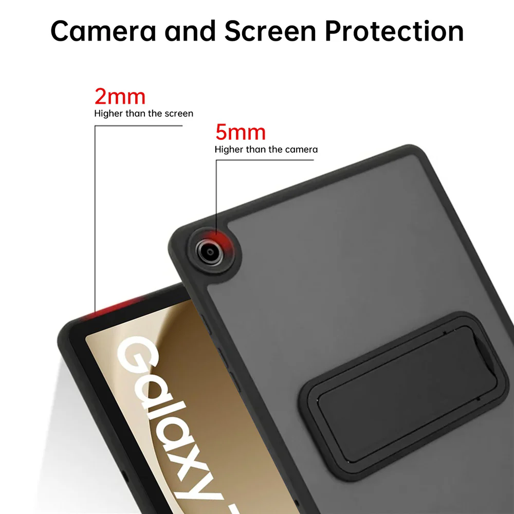 FKN-SS-X210 | Samsung Galaxy Tab A9+ A9 Plus ( 11" ) SM-X210 / SM-X215 / SM-X216 | Shockproof Protective Case With Kick-stand - Image 2