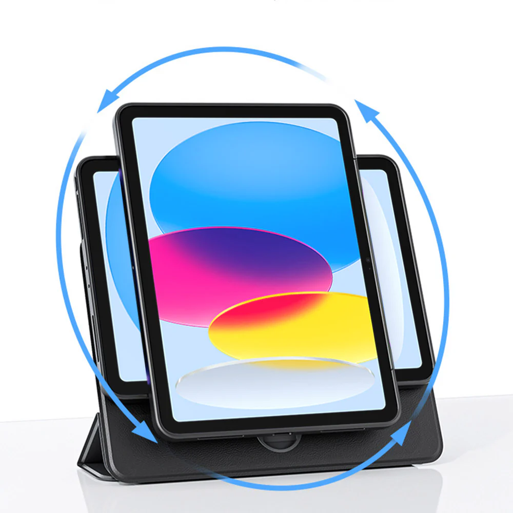FRC-iPad-N5 | iPad 11-Inch (11th Gen / A16) | Rotatable & Slidable Magnetic Cover with Multi-Fold Stand - Image 4