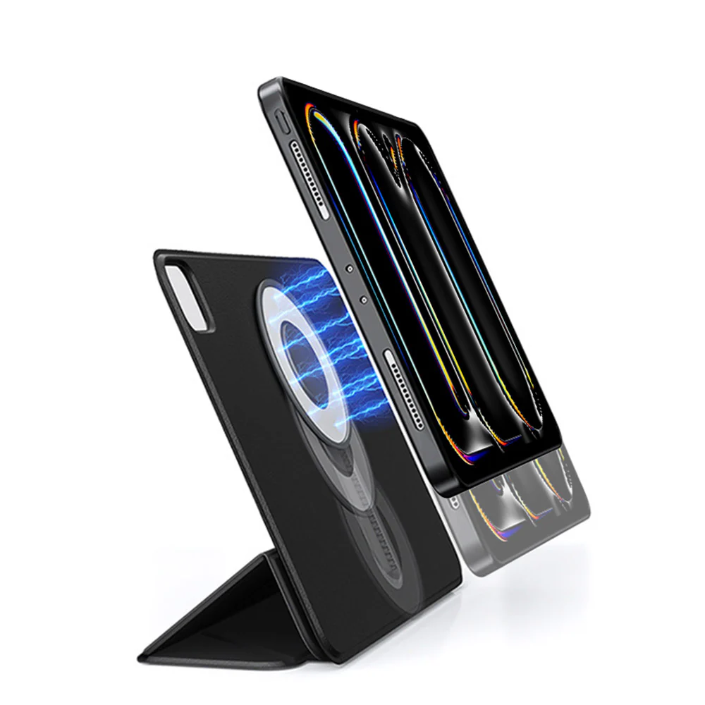 FRC-iPad-PR10 | iPad Pro 13 (M4) / (M5) | Rotatable & Slidable Magnetic Cover with Multi-Fold Stand - Image 2