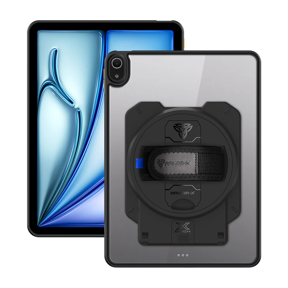 GAN-iPad-A4 | iPad Air 11 (M2) / (M3) / (M4) | Slim Anti-fall Protective Case With X-DOCK Modular Eco-System