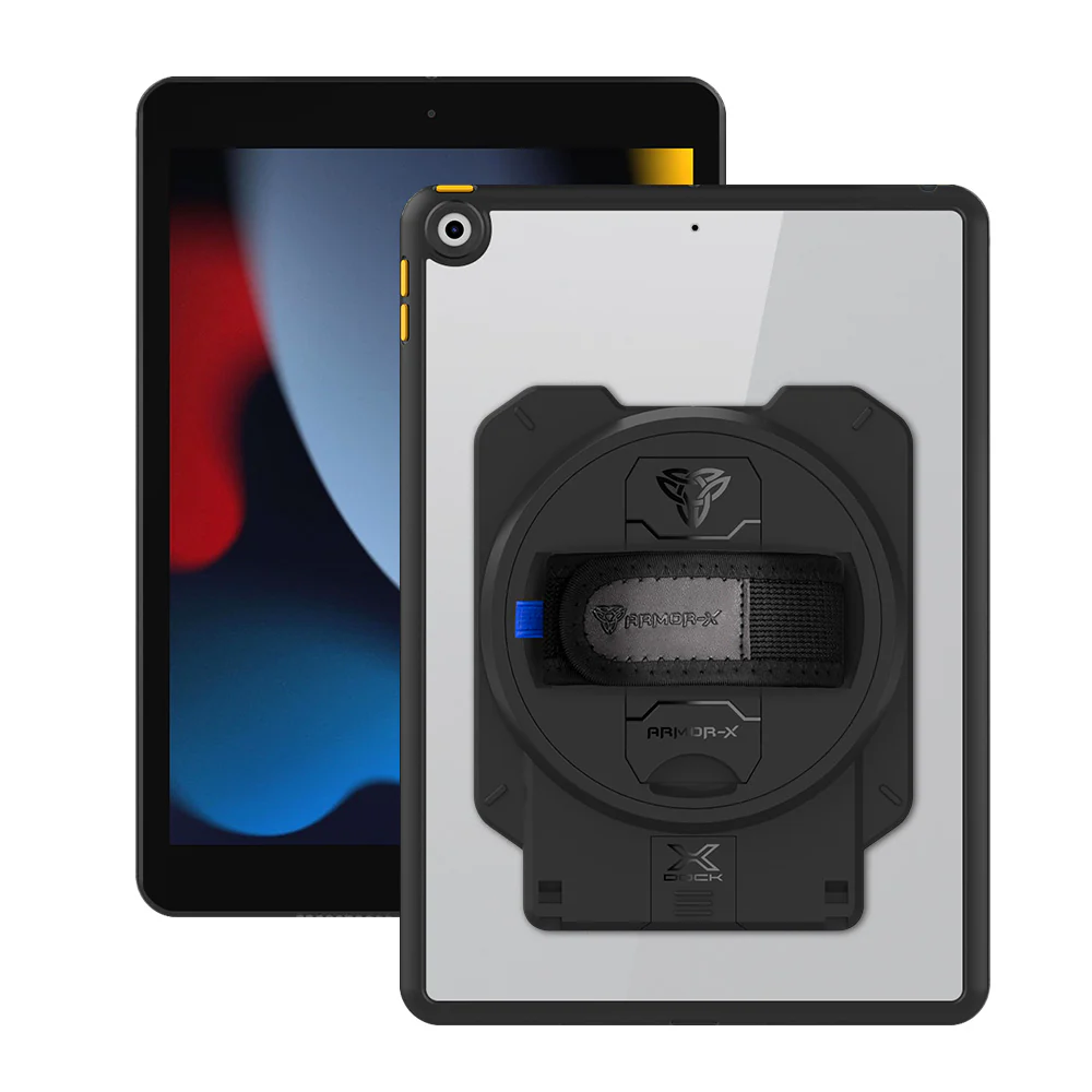 GAN-iPad-N3 | iPad 10.2 (7th & 8th & 9th Gen.) 2019 / 2020 / 2021 | Slim Anti-fall Protective Case With X-DOCK Modular Eco-System