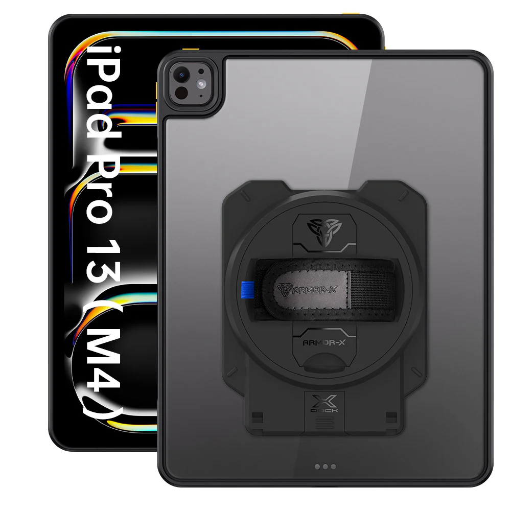 GAN-iPad-PR10 | iPad Pro 13 (M4) / (M5) | Slim Anti-fall Protective Case With X-DOCK Modular Eco-System