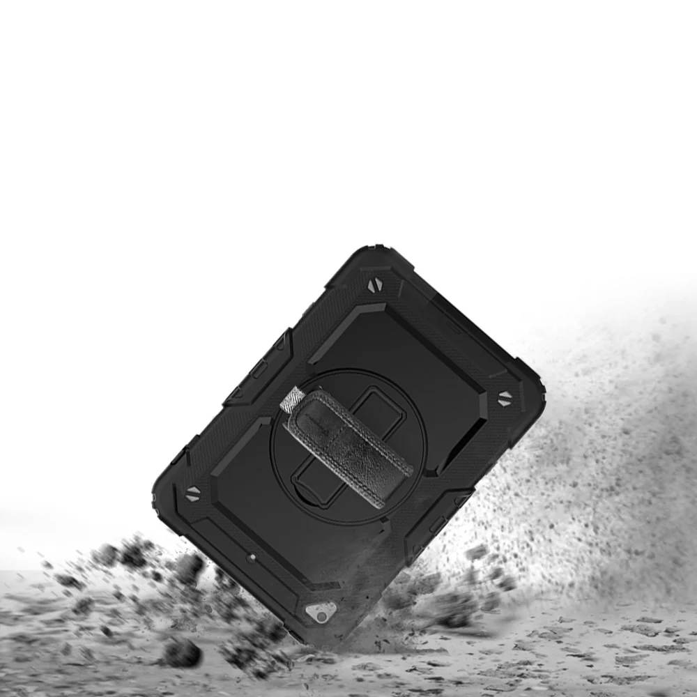 GEN-iPad-M5 | iPad mini 5 / mini 4 | Rainproof military grade rugged case with hand strap and kick-stand - Image 8