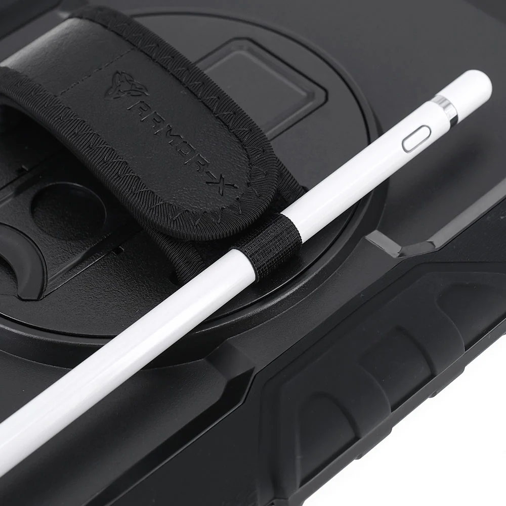 GEN-iPad-PR1 | iPad Pro 9.7 2016 | Rainproof military grade rugged case with hand strap and kick-stand - Image 7