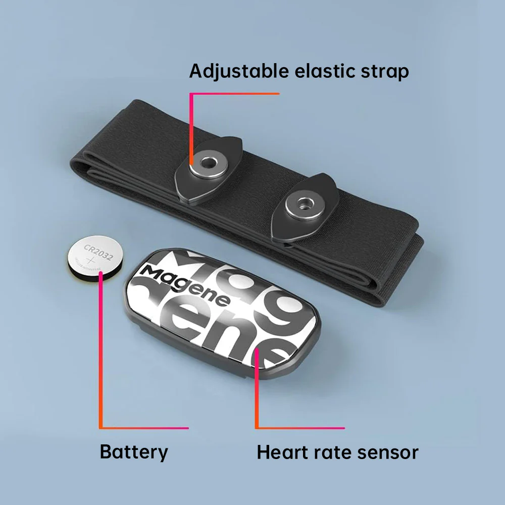 GO-HRM03 | Bluetooth ANT+ Heart Rate Monitor with Chest Strap - Image 4