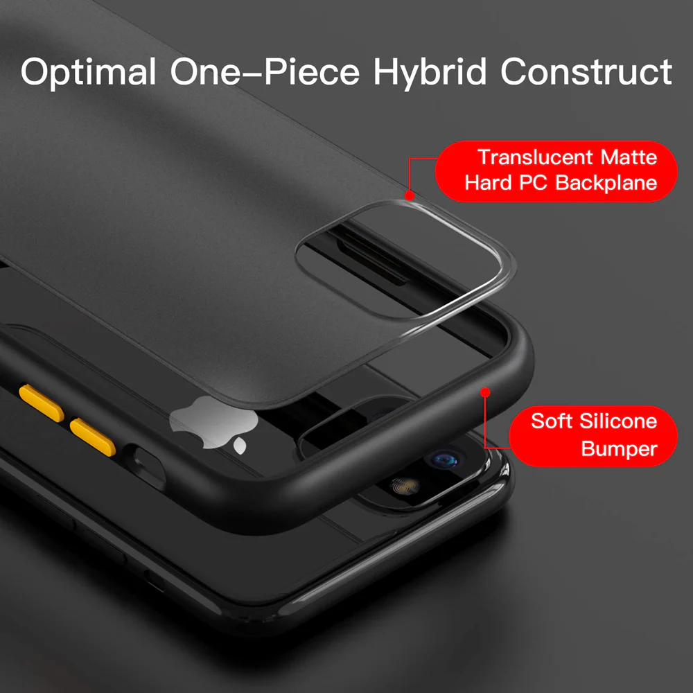 GX-IPH-11PMX-BK | iPhone 11 Pro Max Case 6.5 | Ultra Slim Hyper Shockproof Case w/ X-Mount & Carabiner -Black - Image 8
