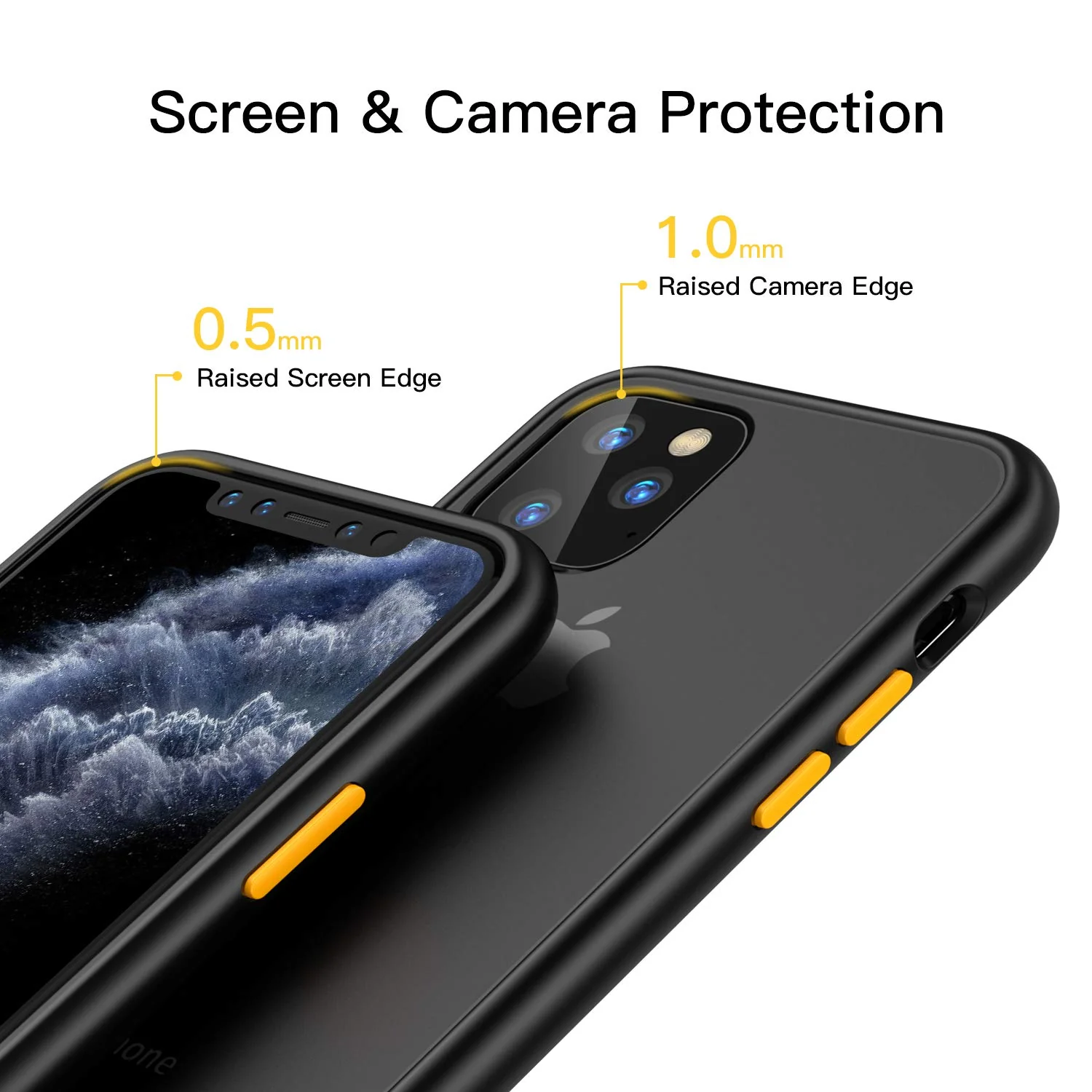 GX-IPH-11PRO-BK | iPhone 11 Pro Case 5.8 | Ultra Slim Hyper Shockproof Case w/ X-Mount & Carabiner -Black - Image 11