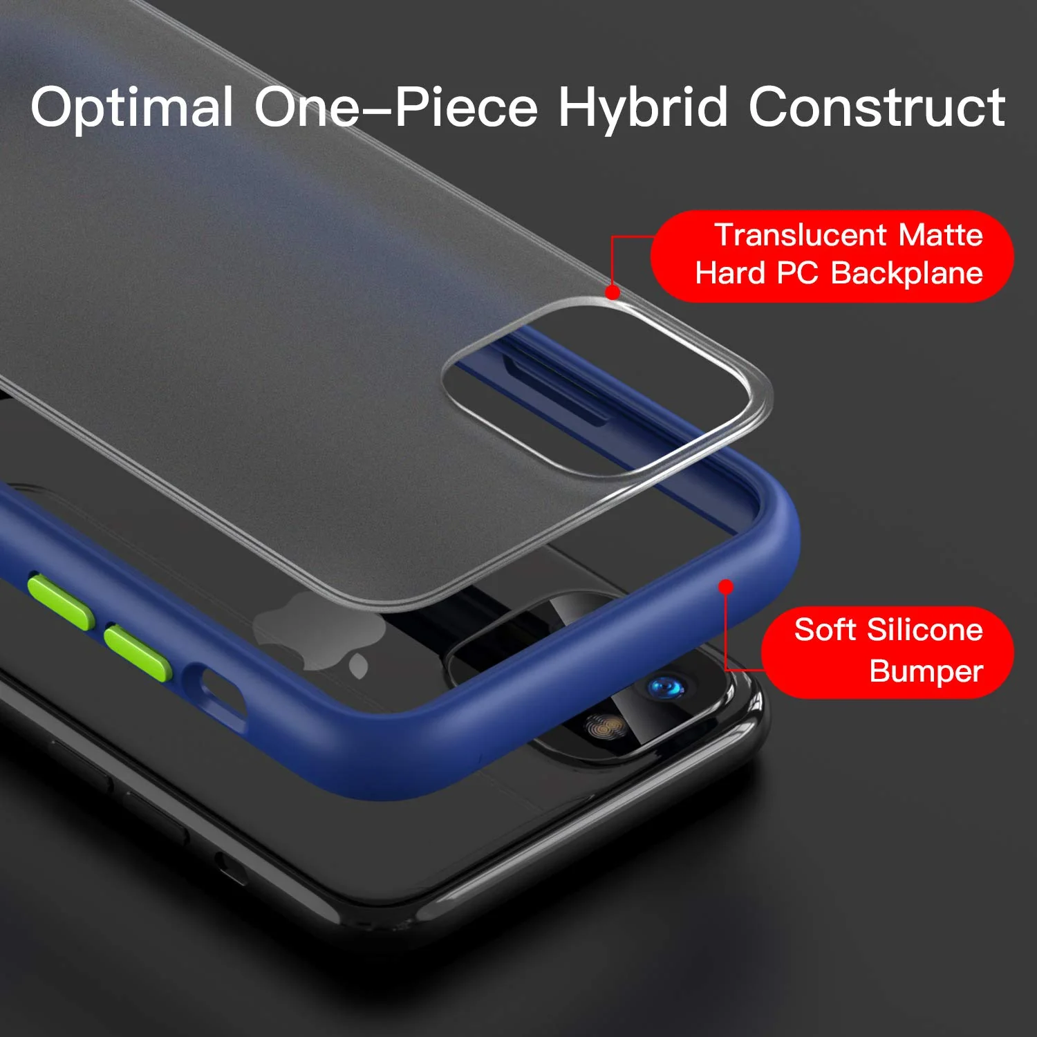 GX-SS20-S20-NY | Samsung Galaxy S20 / S20 5G Case | Ultra Slim Hyper Shockproof Case w/ X-Mount & Carabiner -Navy - Image 9