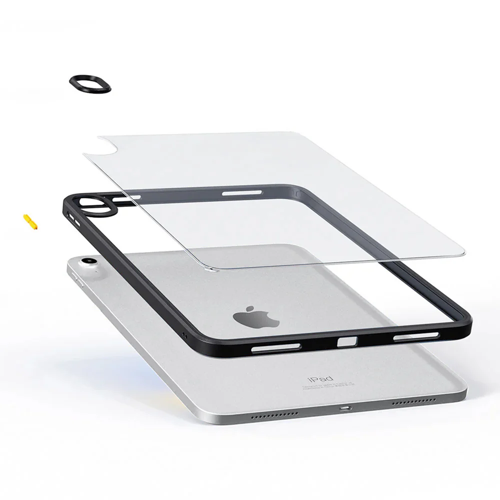 GXS-iPad-A6 | iPad Air 13 (M2) / (M3) / (M4) | Slim Anti-fall Protective Case with hand strap & kick-stand & X-Mount - Image 7