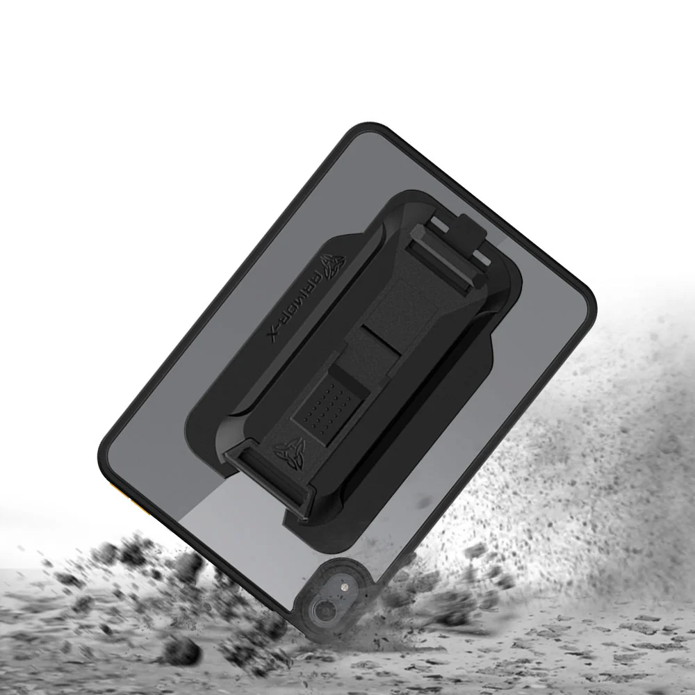 GXS-iPad-M6 | iPad mini 6 | Slim Anti-fall Protective Case with hand strap & kick-stand & X-Mount Supports Apple Pencil 2 Wireless Charging - Image 6