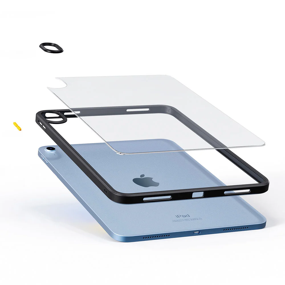 GXS-iPad-N5 | iPad 10.9 (10th Gen.) | Slim Anti-fall Protective Case with hand strap & kick-stand & X-Mount - Image 7
