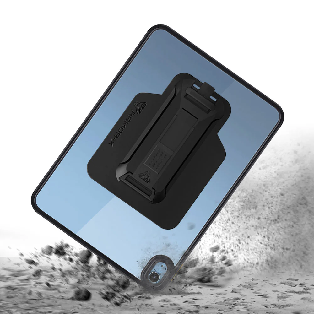 GXS-iPad-N5 | iPad 10.9 (10th Gen.) | Slim Anti-fall Protective Case with hand strap & kick-stand & X-Mount - Image 8