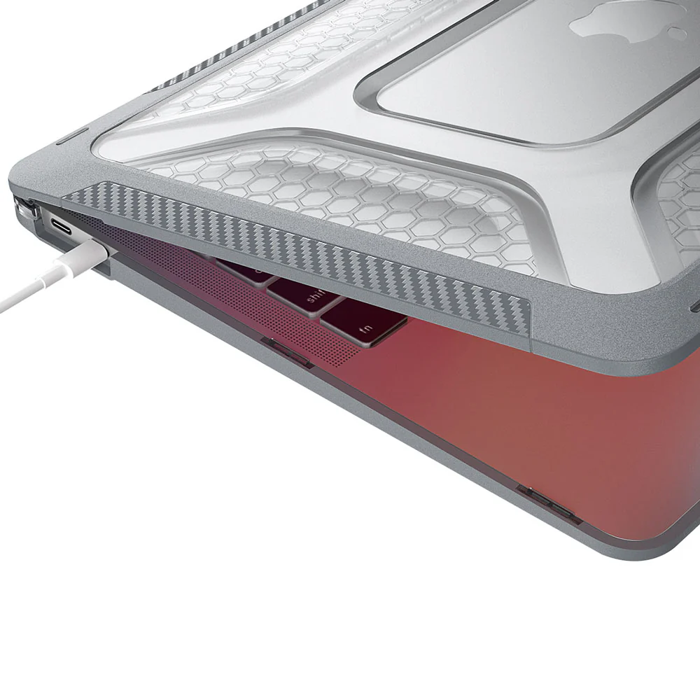 HC-MB-A13V2 | MacBook Air 13" 2018 / 2020 (A1932 / A2179 / M1 A2337) | Heavy Duty Slim Hard Shell Dual Layer Protective Cover - Image 5