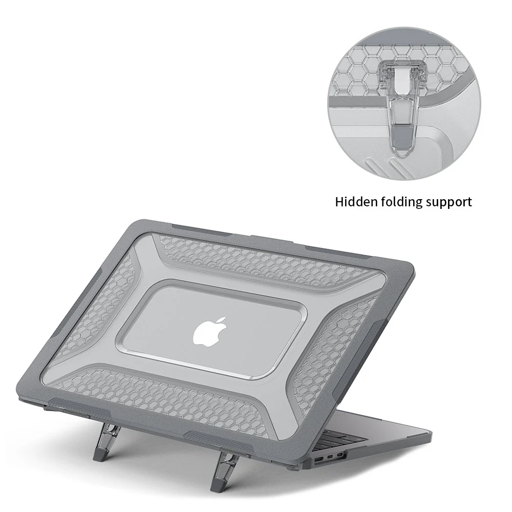 HC-MB-A15 | MacBook Air 15" 2023 / 2024 / 2025 / 2026 (M2 A2941 / M3 A3114 / M4 A3241 / M5 A3448) | Heavy Duty Slim Hard Shell Dual Layer Protective Cover - Image 4