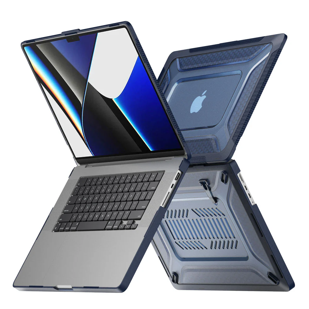 HC-MB-P14 | MacBook Pro 14" 2021 / 2023 / 2024 / 2025 / 2026 (M1 Pro/Max A2442 / M2 A2779 / M3 A2918 A2992 / M4 A3112 A3185 A3401 / M5 A3434 / M5 Pro A3426 / M5 Max A3427) | Heavy Duty Slim Hard Shell Dual Layer Protective Cover - Image 11