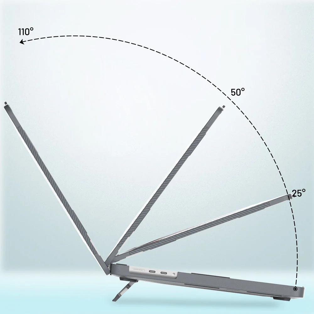 HC-MB-P14 | MacBook Pro 14" 2021 / 2023 / 2024 / 2025 / 2026 (M1 Pro/Max A2442 / M2 A2779 / M3 A2918 A2992 / M4 A3112 A3185 A3401 / M5 A3434 / M5 Pro A3426 / M5 Max A3427) | Heavy Duty Slim Hard Shell Dual Layer Protective Cover - Image 4
