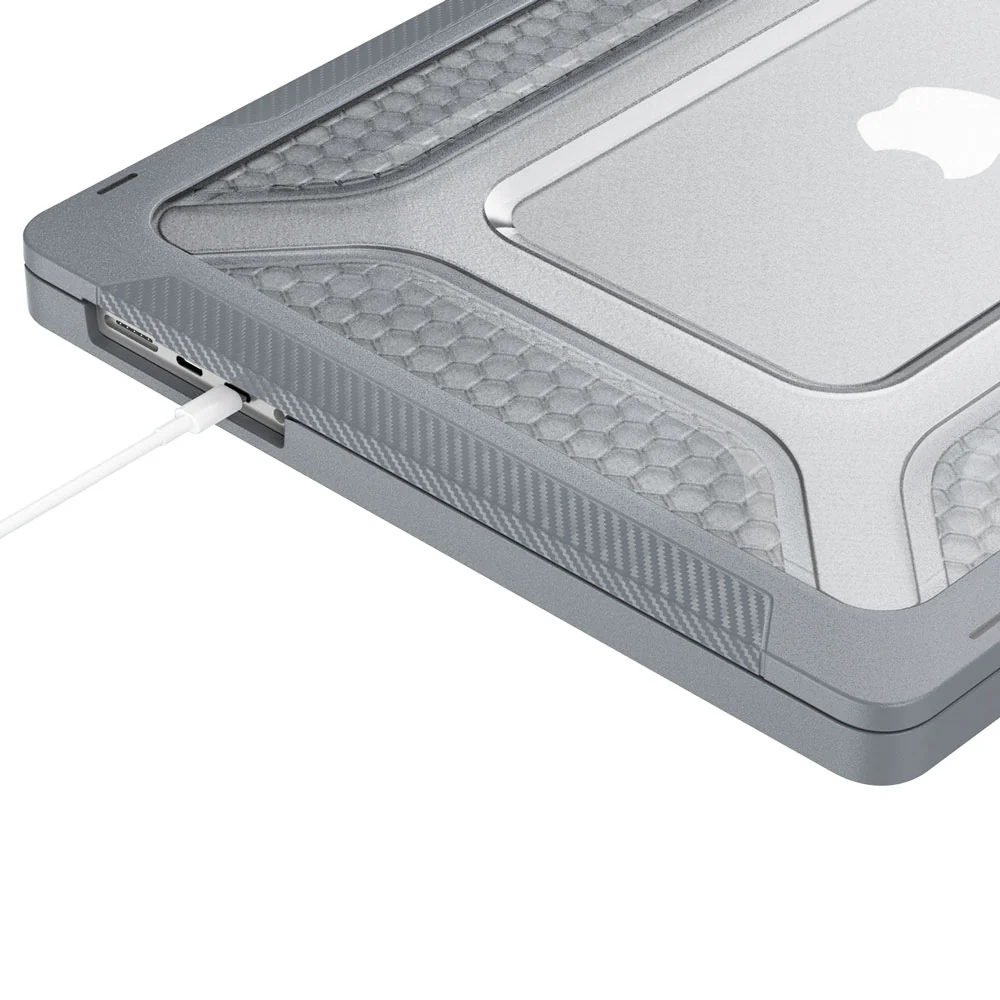 HC-MB-P14 | MacBook Pro 14" 2021 / 2023 / 2024 / 2025 / 2026 (M1 Pro/Max A2442 / M2 A2779 / M3 A2918 A2992 / M4 A3112 A3185 A3401 / M5 A3434 / M5 Pro A3426 / M5 Max A3427) | Heavy Duty Slim Hard Shell Dual Layer Protective Cover - Image 5