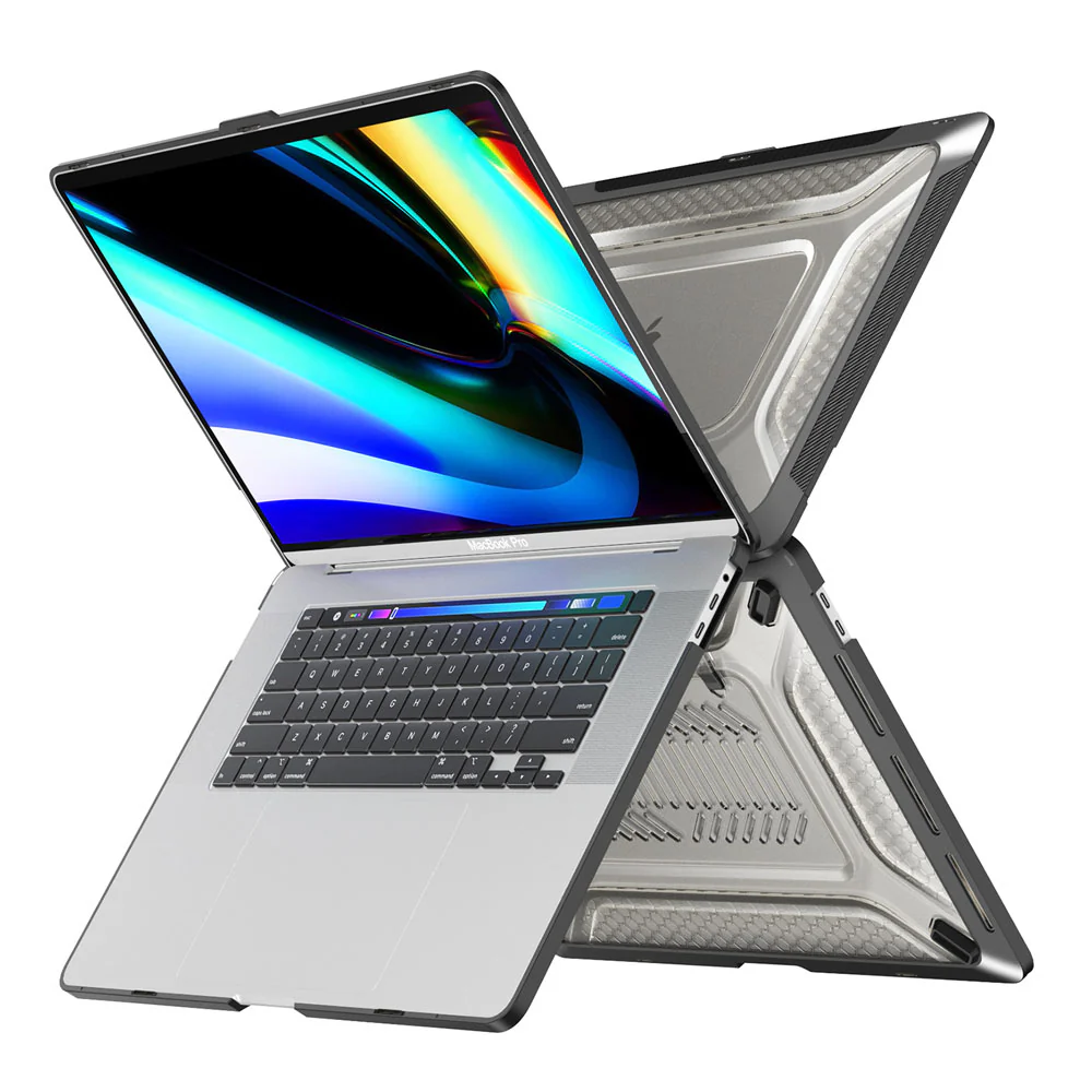 HC-MB-P16 | MacBook Pro 16" 2019 (A2141) | Heavy Duty Slim Hard Shell Dual Layer Protective Cover - Image 10