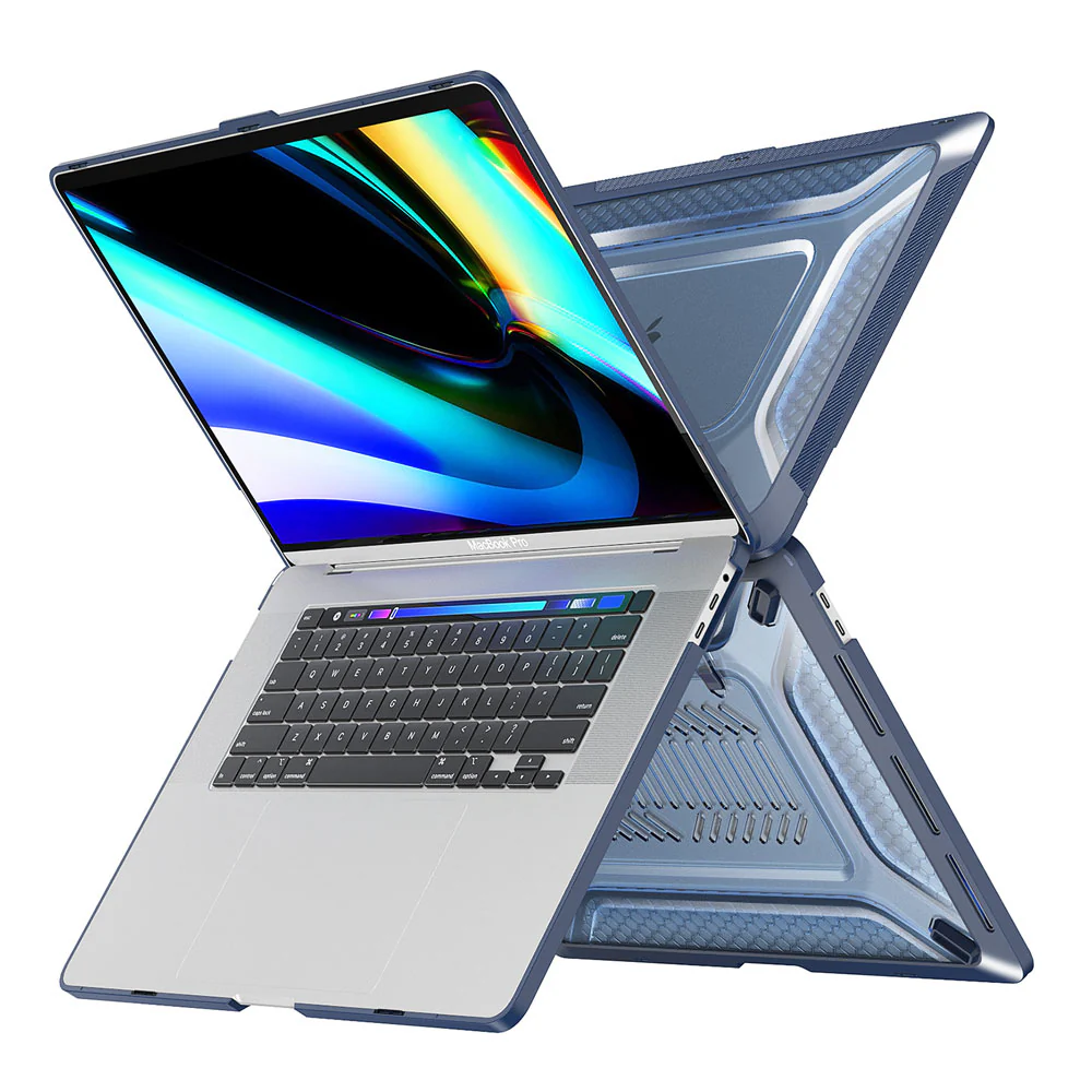 HC-MB-P16 | MacBook Pro 16" 2019 (A2141) | Heavy Duty Slim Hard Shell Dual Layer Protective Cover - Image 11