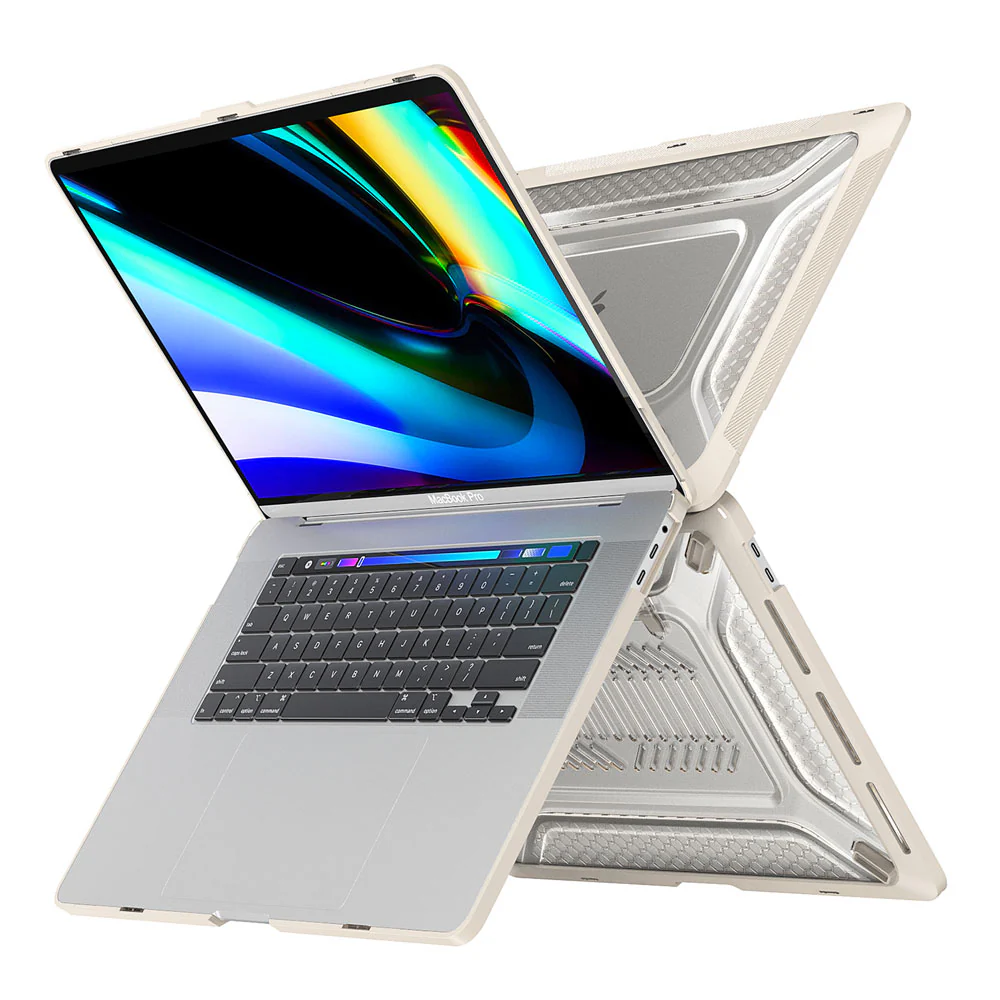 HC-MB-P16 | MacBook Pro 16" 2019 (A2141) | Heavy Duty Slim Hard Shell Dual Layer Protective Cover - Image 12