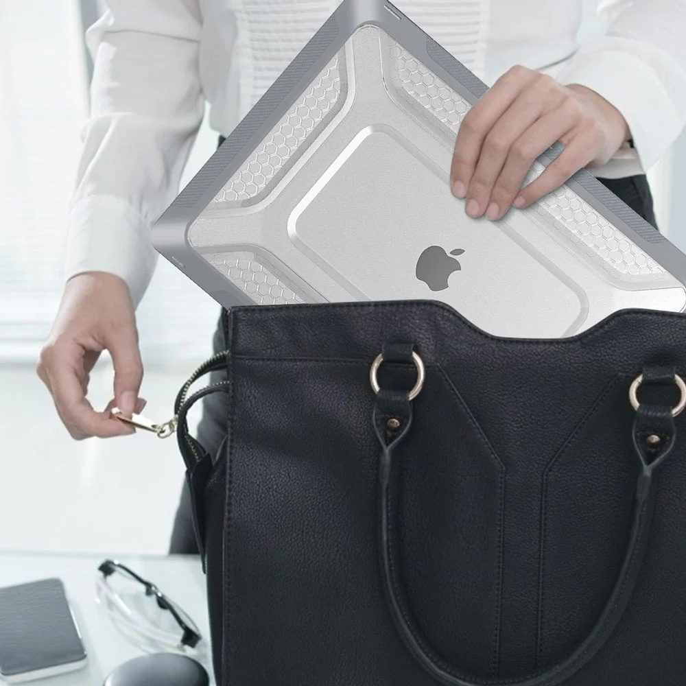 HC-MB-P16 | MacBook Pro 16" 2019 (A2141) | Heavy Duty Slim Hard Shell Dual Layer Protective Cover - Image 9