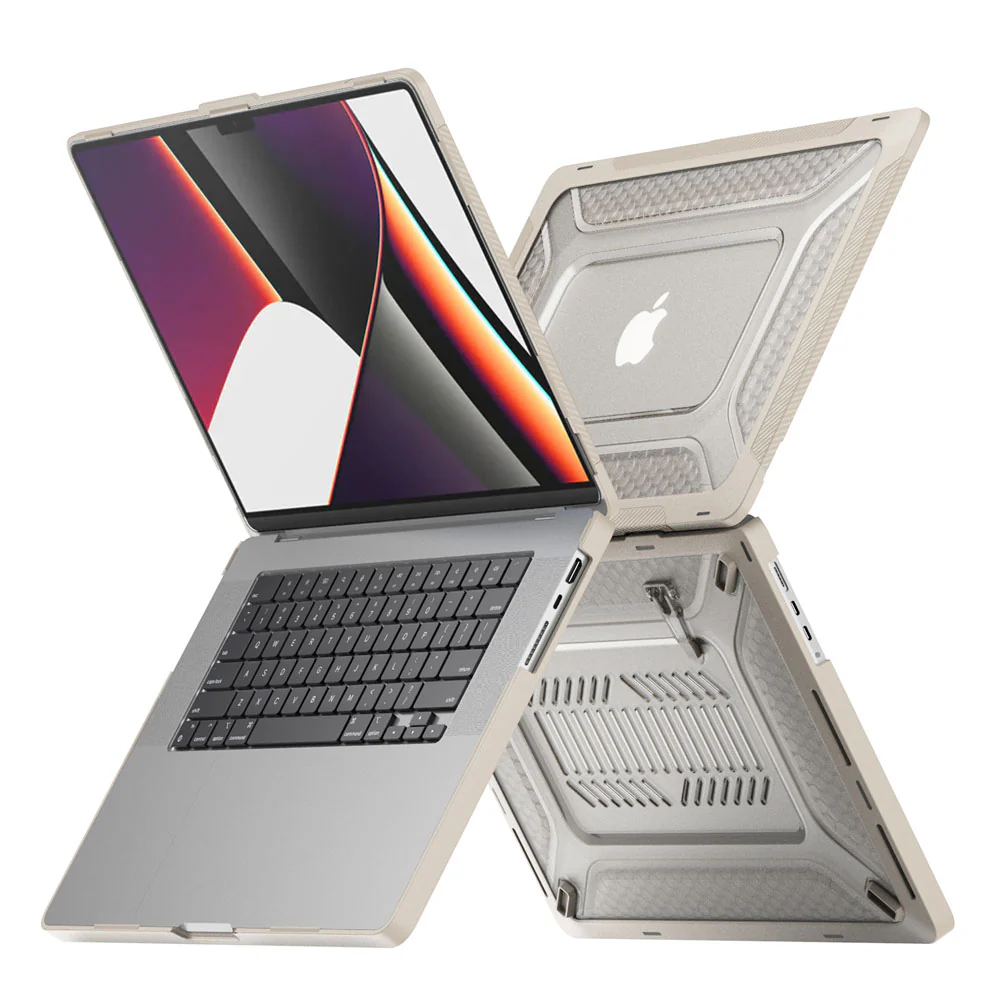 HC-MB-P16V2 | MacBook Pro 16" 2021 / 2023 / 2024 / 2026 (M1 Pro/Max A2485 / M2 A2780 / M3 A2991 / M4 A3186 A3403 / M5 Pro A3428 / M5 Max A3429) | Heavy Duty Slim Hard Shell Dual Layer Protective Cover - Image 12