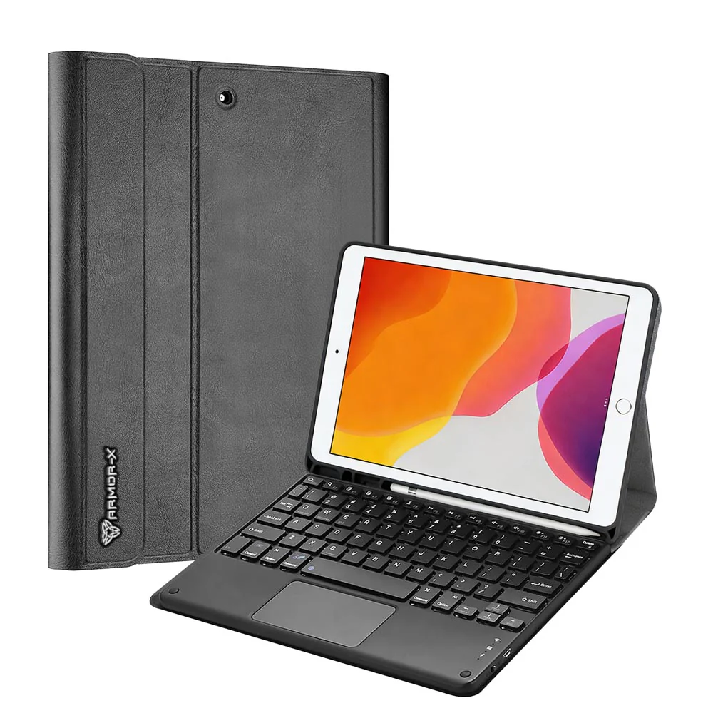 HKV-iPad-N3 | iPad 10.2 (7th & 8th & 9th Gen.) 2019 / 2020 / 2021 | Detachable Keyboard Case with PU leather Folio Cover - Image 8