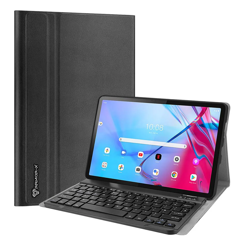 HKV-LN-K11PRO | Lenovo Tab K11 Pro TB-J607 | Detachable Keyboard Case with PU leather Folio Cover