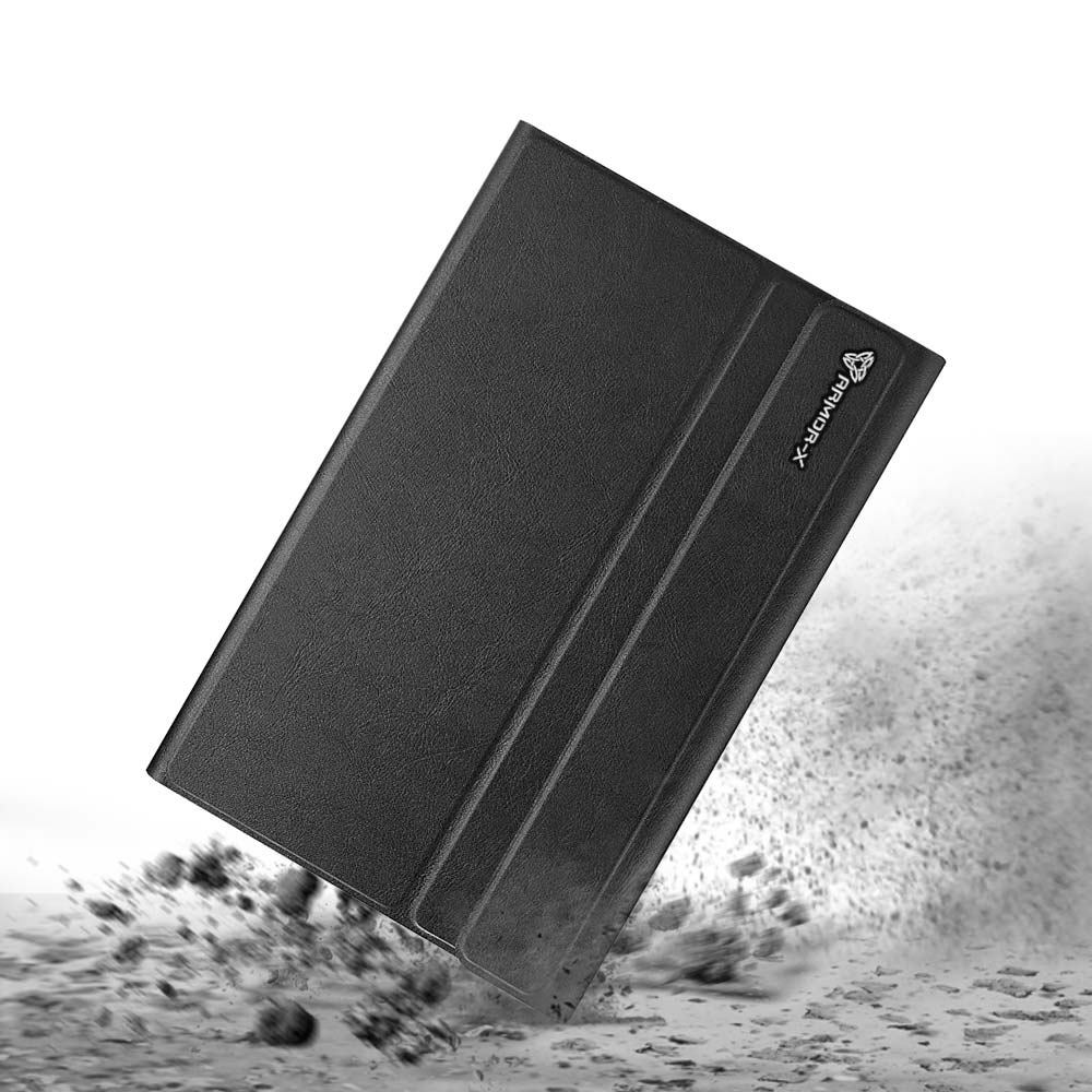 HKV-LN-M10HD2 | Lenovo Tab M10 HD (2nd Gen) TB-X306F | Detachable Keyboard Case with PU leather Folio Cover - Image 4
