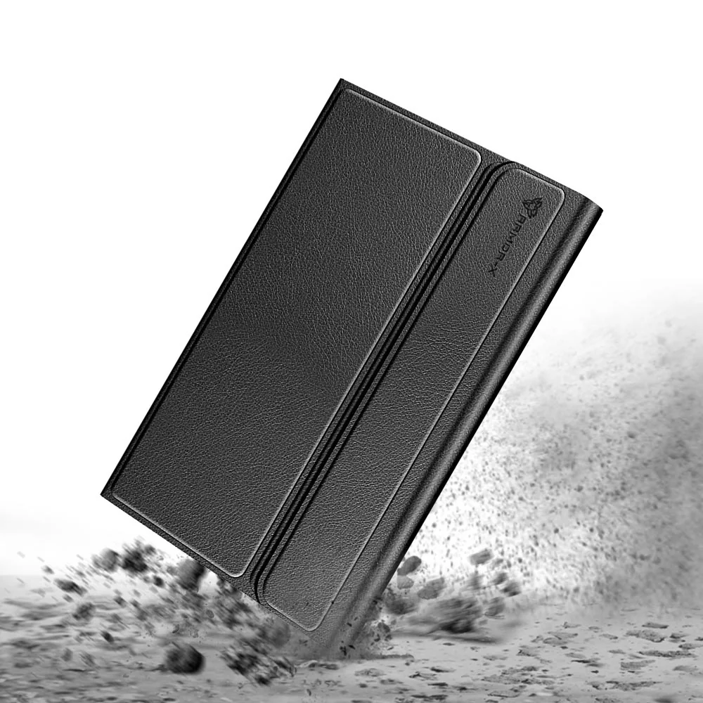 HKV-LN-M8G4 | Lenovo Tab M8 (4th Gen) 2024 TB301 / TB300 | Detachable Keyboard Case with PU leather Folio Cover - Image 4