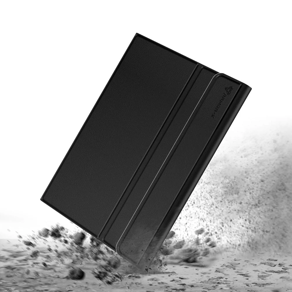 HKV-LN-M9 | Lenovo Tab M9 TB310 | Detachable Keyboard Case with PU leather Folio Cover - Image 4