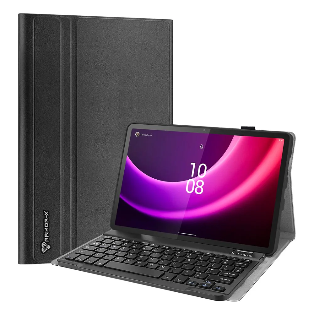HKV-LN-P11G2 | Lenovo Tab P11 Gen 2 TB350 | Detachable Keyboard Case with PU leather Folio Cover