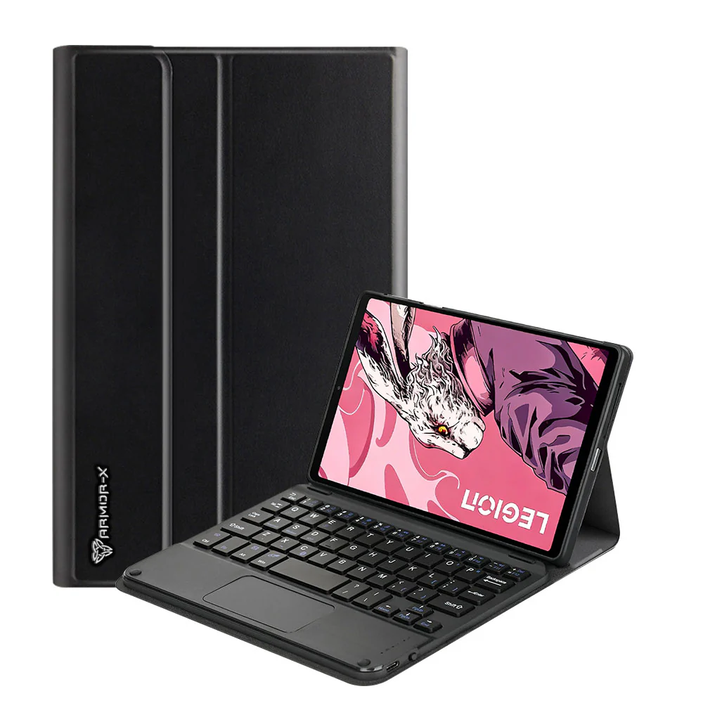 HKV-LN-TB320FC | Lenovo Legion Tab Gen 2 TB320FC / Legion Y700 2023 | Detachable Keyboard Case with PU leather Folio Cover - Image 7