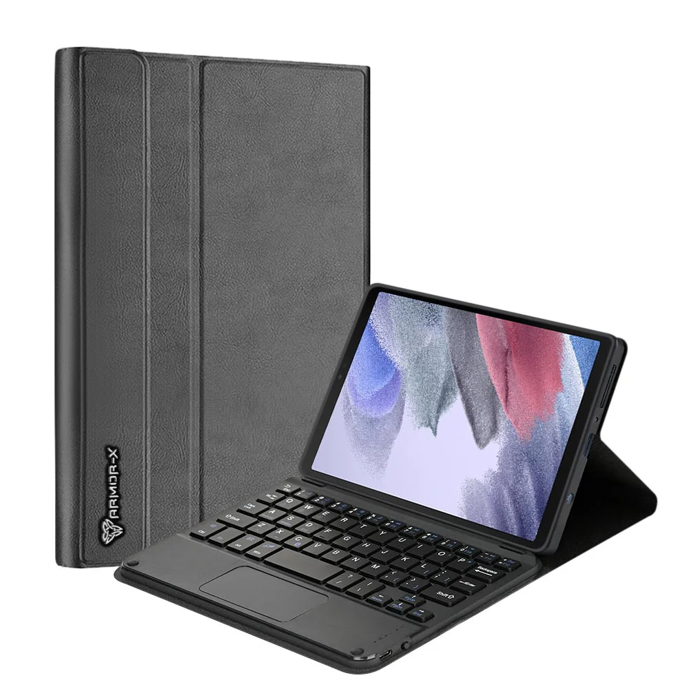 HKV-SS-T225 | Samsung Galaxy Tab A7 Lite SM-T225 / SM-T220 / SM-T225N / SM-T227U | Detachable Keyboard Case with PU leather Folio Cover - Image 7