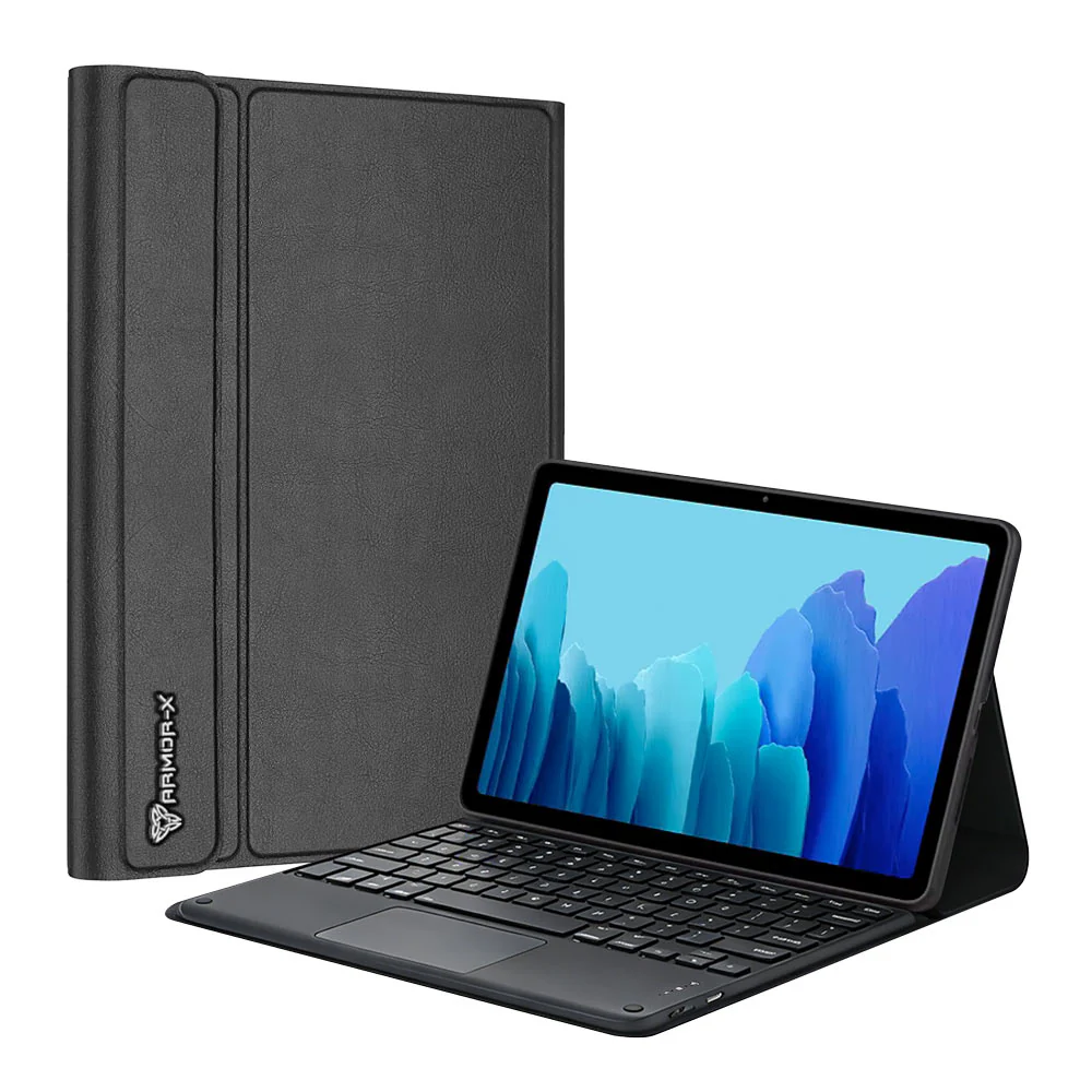 HKV-SS-T500 | Samsung Galaxy Tab A7 10.4 SM-T500 T505 T507 (2020) / A7 10.4 SM-T509 (2022) | Detachable Keyboard Case with PU leather Folio Cover - Image 7