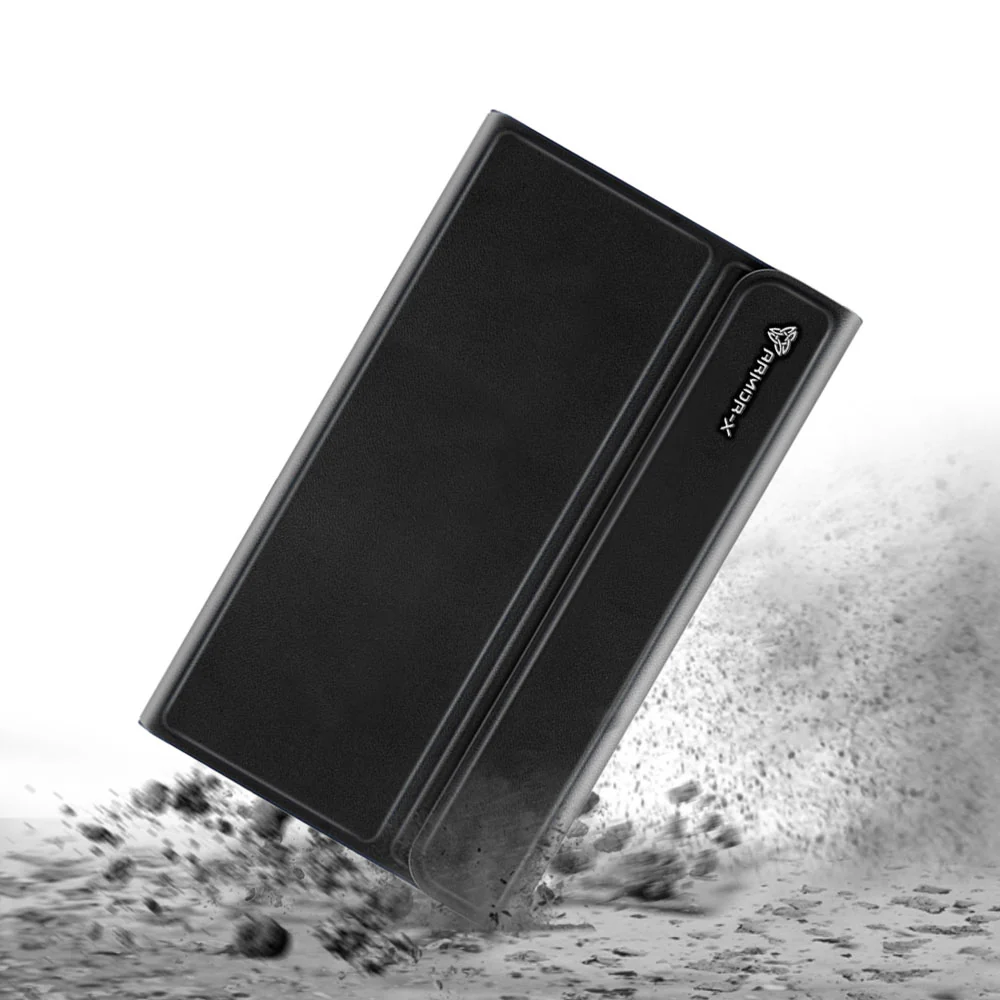 HKV-SS-X110 | Samsung Galaxy Tab A9 ( 8.7" ) SM-X110 / SM-X115 | Detachable Keyboard Case with PU leather Folio Cover - Image 4