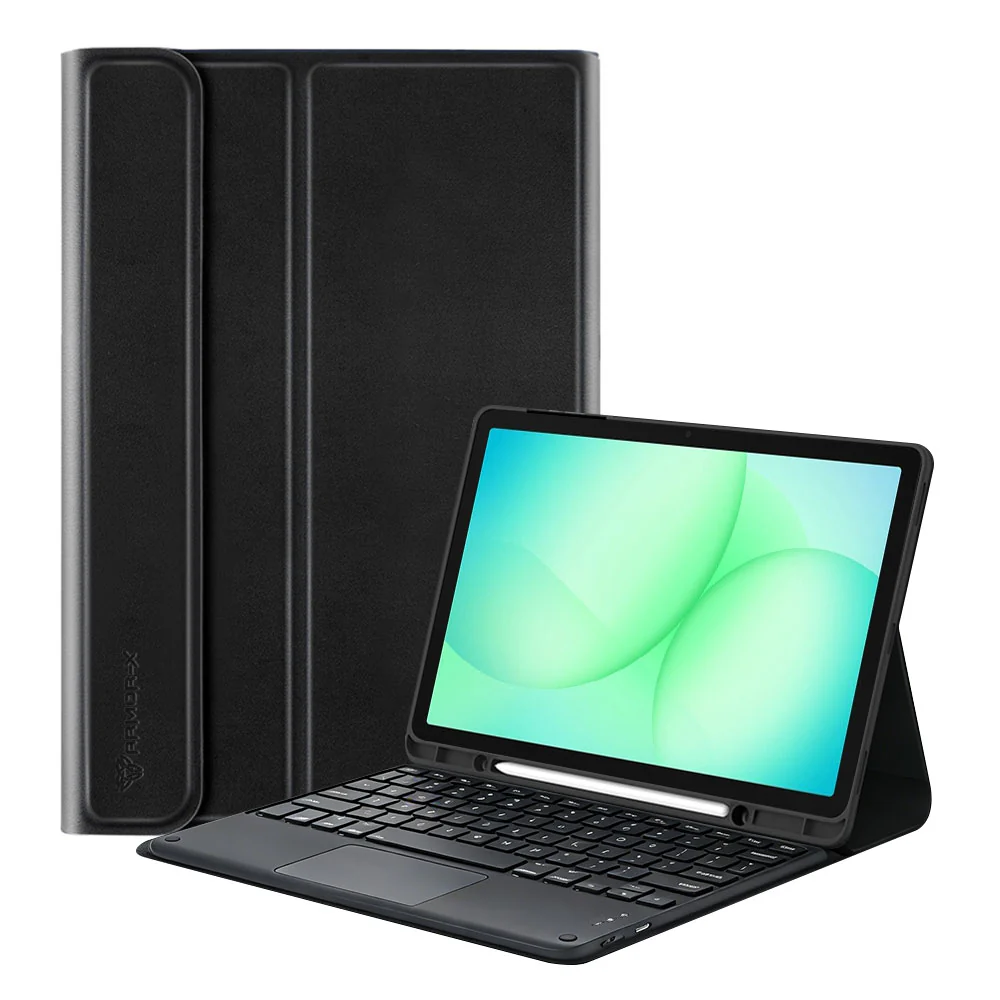 HKV-SS-X230 | Samsung Galaxy Tab A11+ A11 Plus ( 11" ) SM-X230 / SM-X235 / SM-X236 / SM-X238 | Detachable Keyboard Case with PU leather Folio Cover - Image 7
