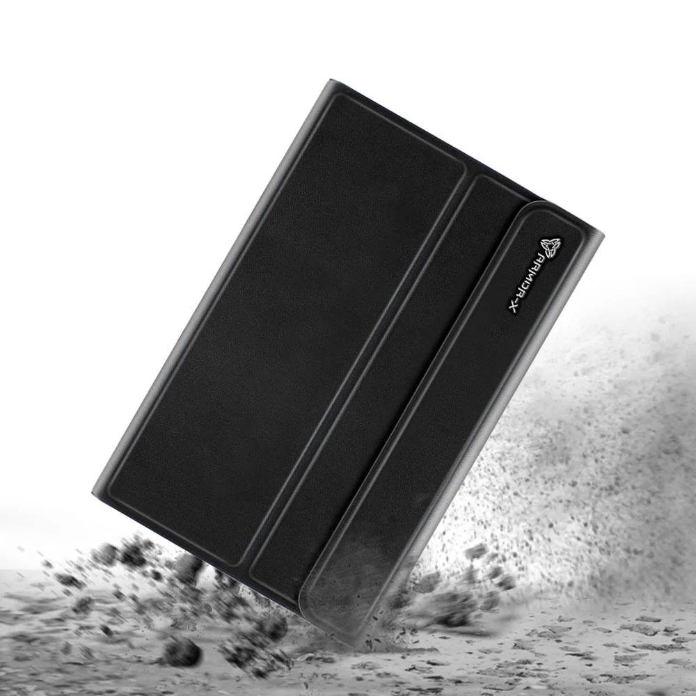 HKV-SS-X306 | Samsung Galaxy Tab Active5 (8-inch) SM-X300 SM-X306B SM-X308U / Active3 | Detachable Keyboard Case with PU leather Folio Cover - Image 4