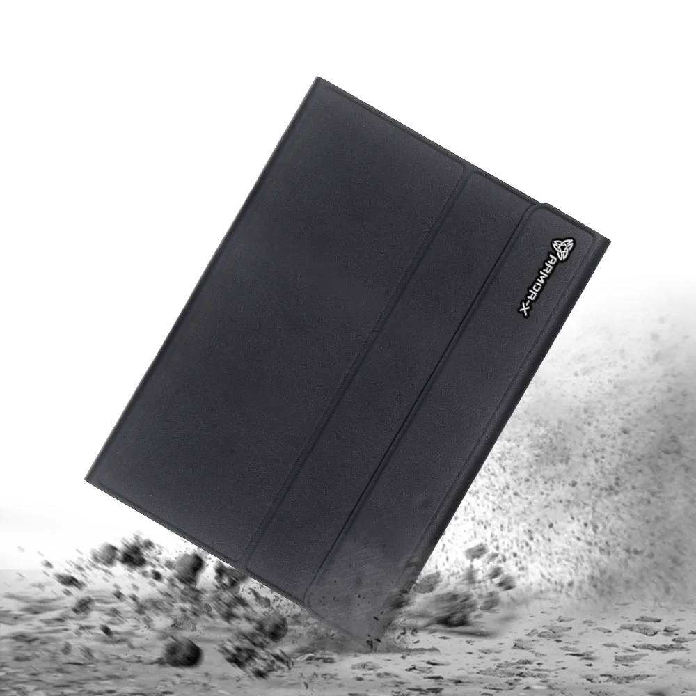 HKV-SS-X700 | Samsung Galaxy Tab S7 SM-T870 / SM-T875 / SM-T876B | Detachable Keyboard Case with PU leather Folio Cover - Image 4