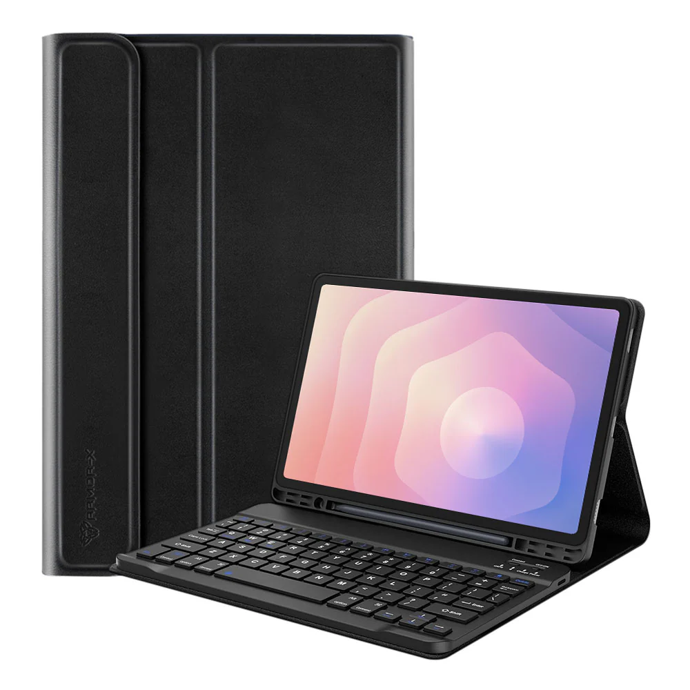 HKV-SS-X730 | Samsung Galaxy Tab S11 SM-X730 / X736 / X738 | Detachable Keyboard Case with PU leather Folio Cover