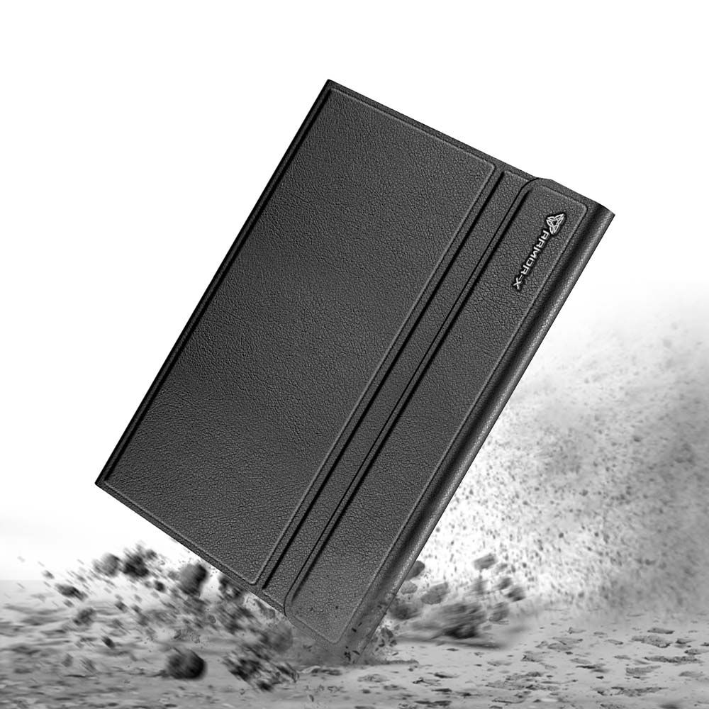 HKV-SS-X800 | Samsung Galaxy Tab S7 Plus S7+ SM-T970 / T975 / T976B | Detachable Keyboard Case with PU leather Folio Cover - Image 4