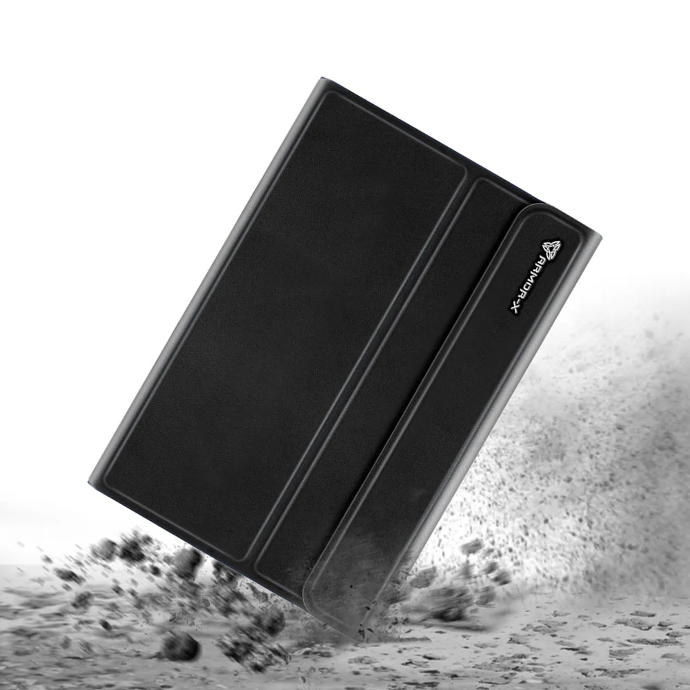 HKV-SS-X810 | Samsung Galaxy Tab S10+ S10 Plus SM-X820 / X826B | Detachable Keyboard Case with PU leather Folio Cover - Image 4