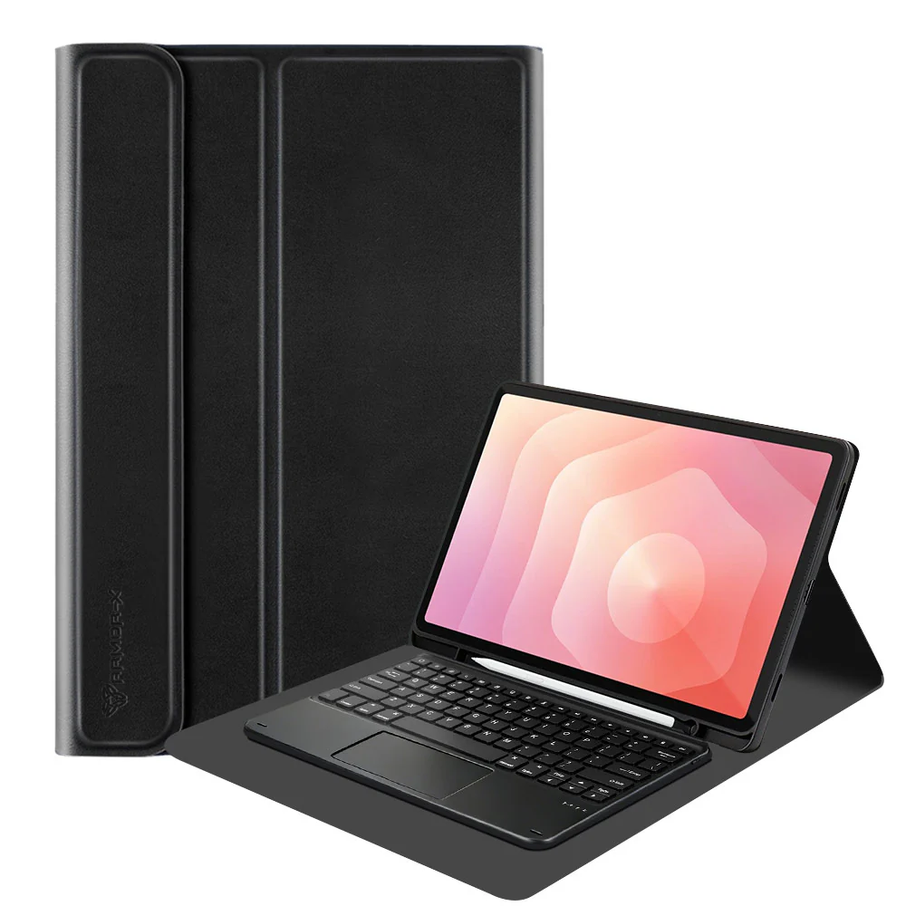 HKV-SS-X930 | Samsung Galaxy Tab S11 Ultra SM-X930 / X936 | Detachable Keyboard Case with PU leather Folio Cover - Image 7